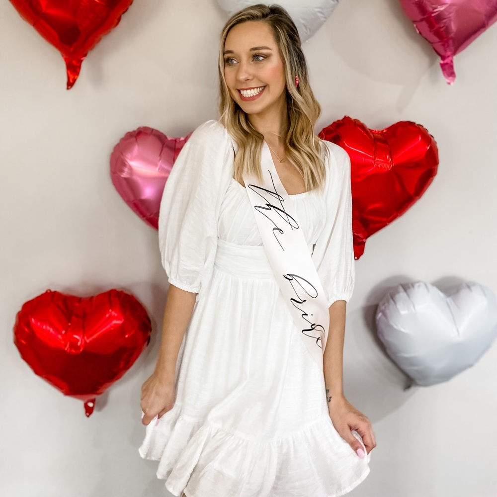 Hello Molly white Espionage dress